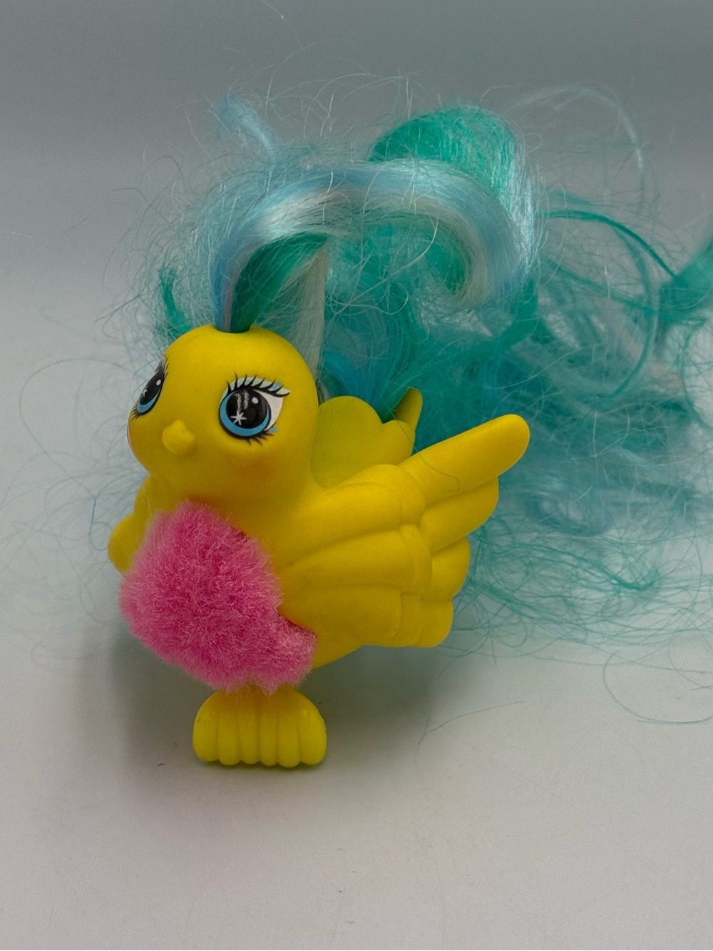 Fluffy Tails Fuzzy Tummies FairyTails Hasbro Vintage Bird MLP 1980s Toy